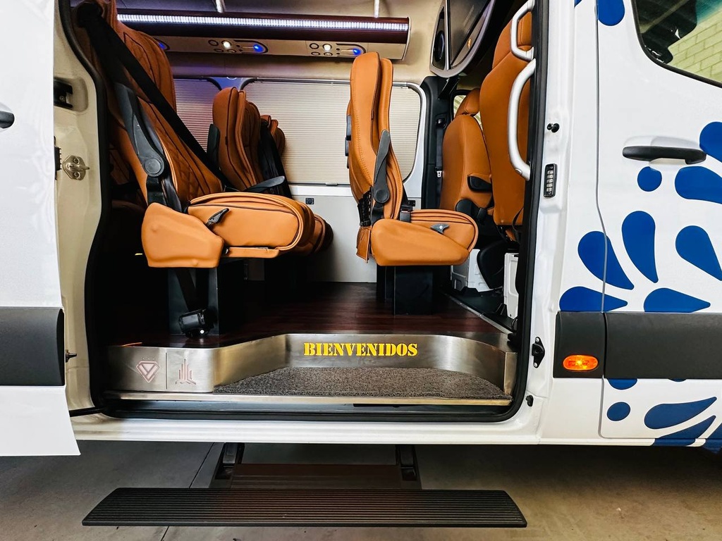 Estribo eléctrico vip abatible