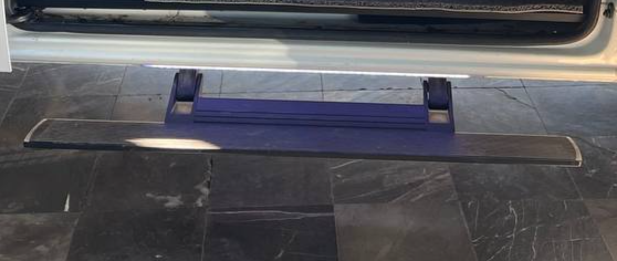 Estribo eléctrico vip abatible